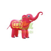 inflatable advertising cartoon elephant